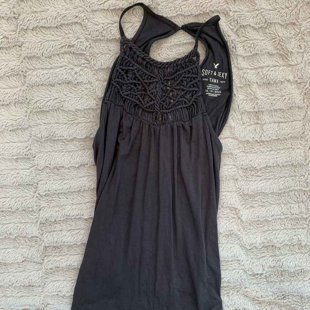 Gray American Eagle women’s tank